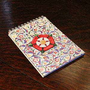 Tudor Rose Notepad
